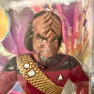 1993 Star Trek TNG Lieutenant (JG) Worf (First Season Uniform) Action Figure